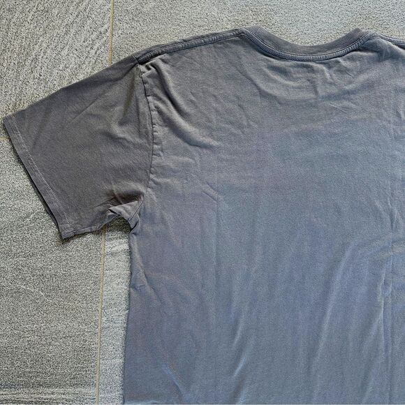 NWOT Lone Wolf Recycled Karma x ODDPEOPLE Graphic Unisex Tee Shirt Grey Large - Picture 8 of 13